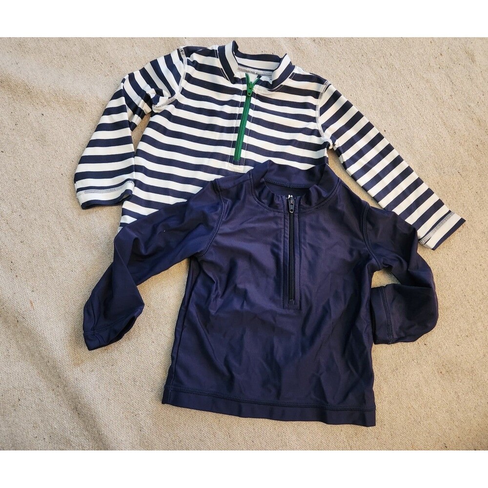 Primary swim rash guards size 3-6m set of 2